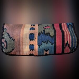 Eyeglass Case For Clip-ons In Trendy Multicolor Pattern
